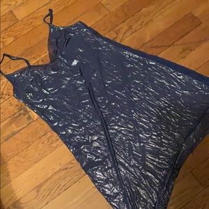Victoria’s Secret Navy Blue Shimmer Nightie